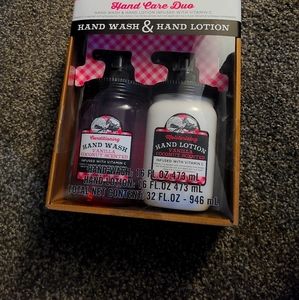 Hand wash & hand lotion set